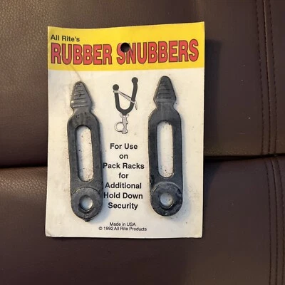Amortiguadores de goma ALL RITE RB2 5", para paquetes de estantes ALL RITE, un par Foto 1 de 2