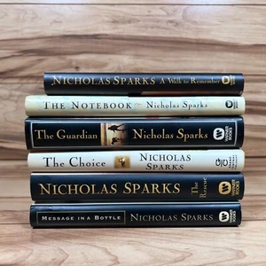 HUGE Nicholas Sparks FIRST Edition 1st Printing Lot 6 HC Books Notebook Choice - Picture 1 of 21