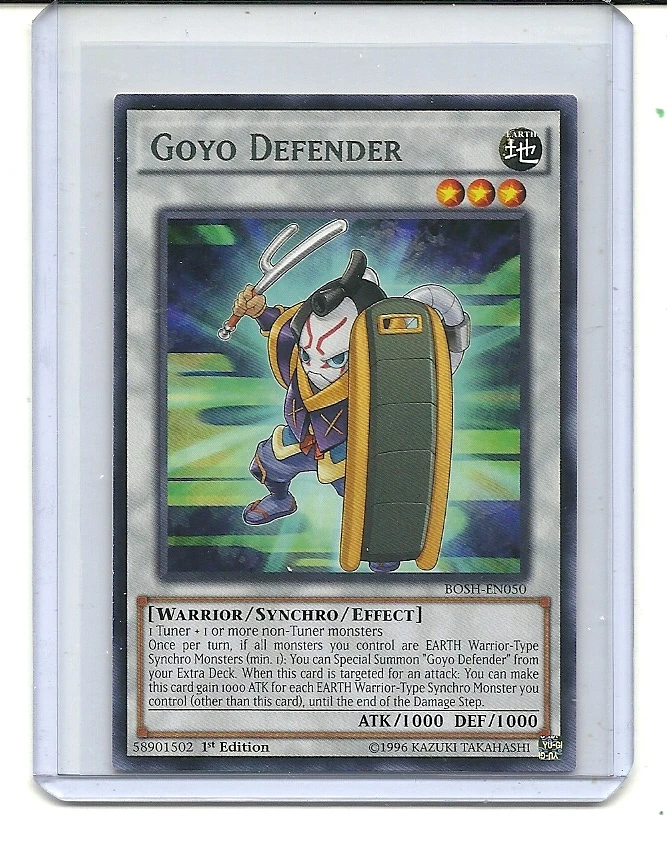 Goyo Defender BOSH-EN050 Breakers of Shadow-Unlimited Edition Unlimited