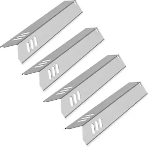 15 Inch Grill Heat Plates Shield Burner Covers Flame Guards, BBQ Gas Grill... - Picture 1 of 12