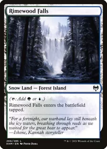 MTG Magic the Gathering Rimewood Falls (266/551) Kaldheim LP - Picture 1 of 1
