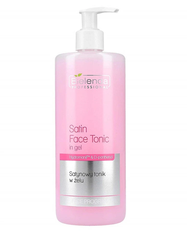 Bielenda Professional Satin Face Toner Gel with Hydromanil & D-panthenol 500ml - Image 1 of 1