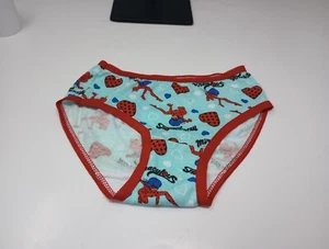 1 Pair Only Miraculous Ladybug Girls Sz. 4 Underwear Brief 100% Cotton NWOT - Picture 1 of 4