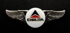 DELTA AIRLINES WING AIRLINE WINGS PILOTA EQUIPAGGIO ASSISTENTE DI VOLO PIN UP LOGO REGALO 1 - Foto 1 di 24