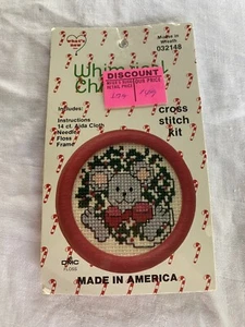 Skurriles Weihnachts Kreuzstich Set Neu aus altem Lagerbestand 032148 - Bild 1 von 2