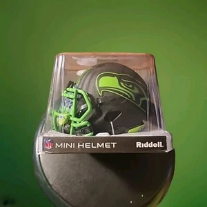 VOLL BELADEN Metcalf SEATTLE SEAHAWKS handsigniert ECLIPSE Mini Helm Beckett BAS - Bild 1 von 20