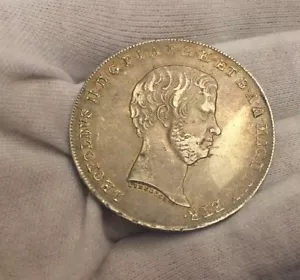 ESTADOS ITALIANOS ,ITALIA. TOSCANA. LEOPOLDO II DI LORENA 1856 año / data - Foto 1 di 6
