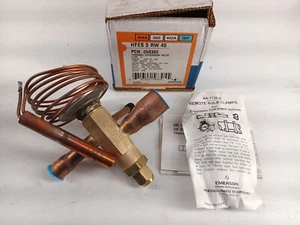 Emerson EFES 5 RW 45 thermal expansion valve 058305 5' tube length -50f to +5f - Picture 1 of 5