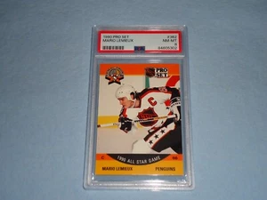 1990 Pro Set Hockey Card Mario Lemieux # 362 PSA Graded 8 NM-MT 84605302 - Picture 1 of 2