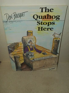 The Quahog Stops Here DON BOUSQUET 1992 PB Book Rhode Island Political Humor - Bild 1 von 12