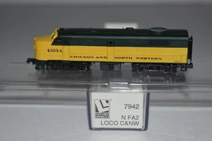 N Scale Life-Like 7942 Chicago & Northwestern FA2 Diesel Locomotive 4103 C43316 - Picture 1 of 3