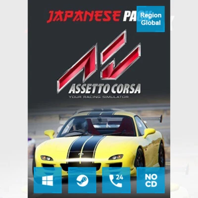 Assetto Corsa Japanese Pack DLC for PC Game Steam Key Region Free - Image 1 of 4