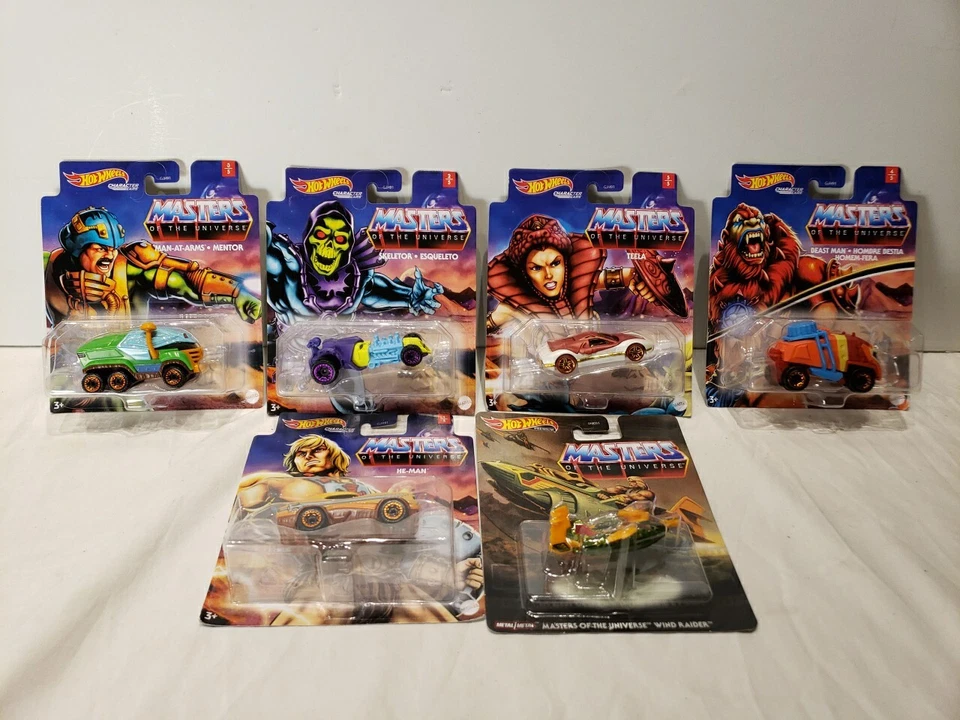 Hot Wheels Masters of The Universe Character Cars 5/5 Teela MOTU by Mattel Gjh91