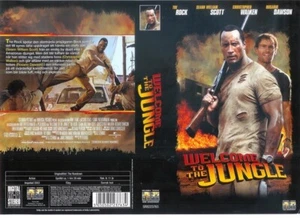 Welcome to the Jungle VHS Video Movie - Big Box Rental Copy The Rock Action Film - Picture 1 of 1