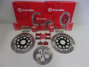 Bremsscheiben Bremsbeläge Schrauben vorne + hinten Suzuki GSXR 600 750 1000 - Picture 1 of 3