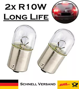 2x Jurmann R10W 12V fanale posteriore originale luce di parcheggio ricambio lampada auto - Foto 1 di 3