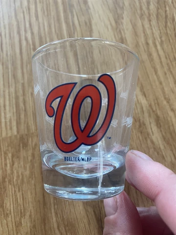 Washington Nationals Logo Shot Glass Cover