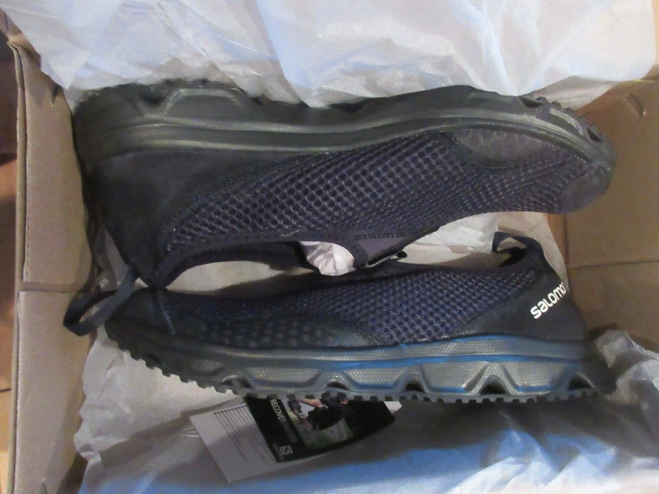 Mens New Salomon RX MOC Advanced Recovery Shoes Size 9 Color Black/Phantom - Image 1 of 4