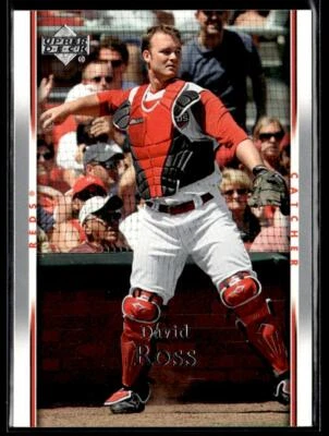 2007 Upper Deck #293 David Ross Cincinnati Reds - Image 1 of 2