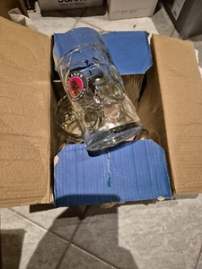Paulaner Weißbier, Maßkrug, Bierkrug, Krug, Bierglas, Glas, Bier Seidel, 1 Liter - Bild 1 von 3