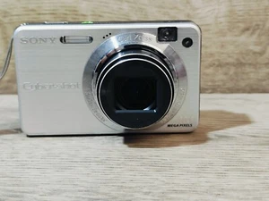 Sony Cybershot DSC-W170 10.1MP Compact Digital Camera Silver Tested - Picture 1 of 9