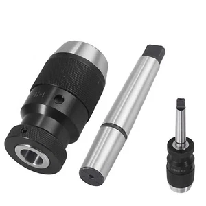 Llave de mandril de torno de acero de 1-16 mm/sin llave autoajuste MT2-B18 eje cónico - Imagen 1 de 13