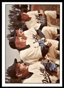 1979 TCMA 50's Dodger Braintrust: Walter Alston/Jake Pitler/Joe Becker/Billy