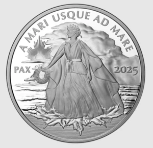 2025 Canada Peace Dollar $1 PAX - 1 oz 99.99% Silver - new look! - Picture 1 of 3
