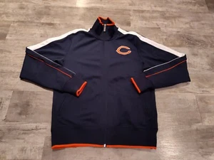 CHICAGO BEARS NIKE ONFIELD FULL ZIP MEN'S JACKET SIZE M EUC RARE VHTF - Picture 1 of 19