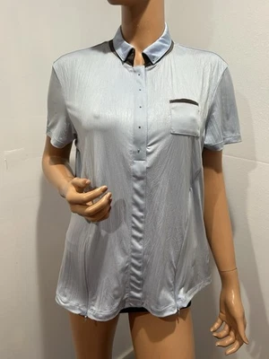 Top Jamie Sadock Azul Cielo Con Cremalleras Y Detalles Talla Grande Foto 1 de 4