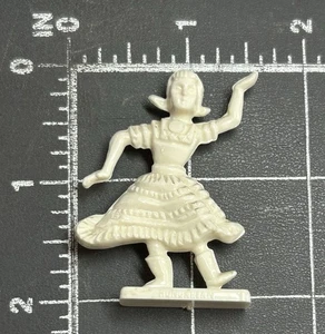 Hungarian Traditional Female Dancer Van Brode Co. Inc. Figurine Toy Souvenir - Picture 1 of 4
