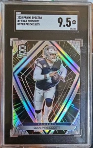 DAK PRESCOTT - 2020 Spectra Hyper Prizm #19 15/75 Cowboys SGC 9.5 Bin SCA - Picture 1 of 3