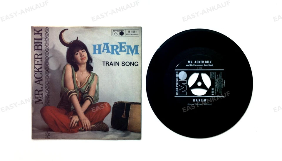 Acker Bilk And His Paramount Jazz Band - Train Song / The Harem GER 7in '* - Image 1 of 1