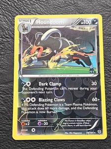 Houndoom 56/101 Reverse Holo Pokémon TCG Plasma Blast - Picture 1 of 2