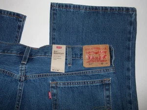 Levi’s 517 Bootcut Jeans Men’s Medium Blue Rinse Casual Denim Pants - Picture 1 of 4