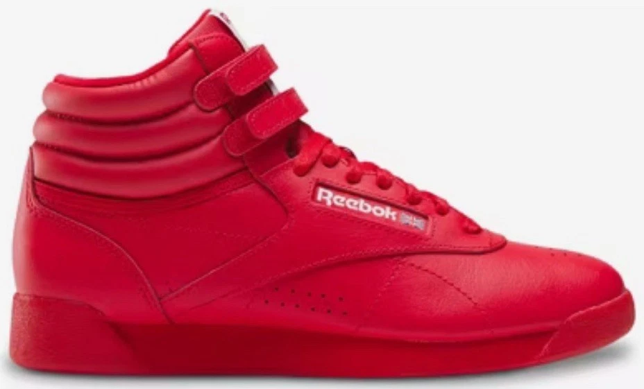 Size 8 - Reebok Freestyle High Vector Red W