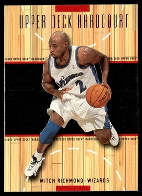 1999-00 Upper Deck Hardcourt Mitch Richmond Washington Wizards #60 - Image 1 of 2