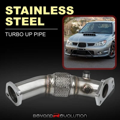 For 2002-2014 Impreza WRX 2004-2021 STI Turbo JDM Uppipe Up Pipe Foto 1 de 4