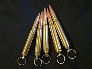 Schlüsselanhänger Patrone 8x57 wie Wehrmacht 5 Stück - Bild 1 von 1