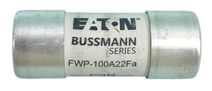 Lote de 2 fusibles Eaton Bussmann 100A 700VAC FWP-100A22Fa - Imagen 1 de 9