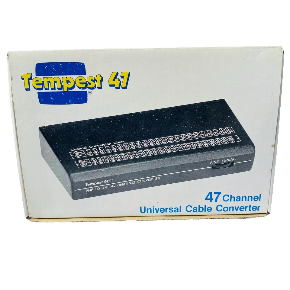 Tempest 4 Universal 47 Channel Universal Cable Converter   - Image 1 of 1