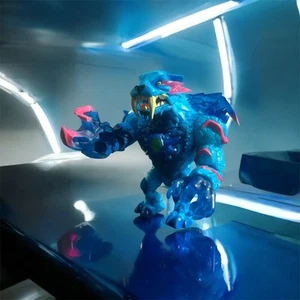 Figura de acción Mr Beast Lab Panther mutante azul rosa alce juguetes piezas móviles - Imagen 1 de 9