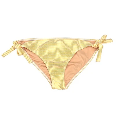 NUEVO CON ETIQUETAS J.CREW Bikini Corbata Lateral Lowrider Mujer Parte Inferior Talla Grande 3X Estampado a Rayas Foto 1 de 4