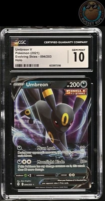 Umbreon V - 2021 Evolving Skies - Near Mint or Better - Image 1 of 2