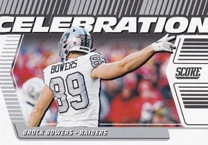 2025 Score - Celebration Brock Bowers #C-BBO - Raiders - Picture 1 of 2