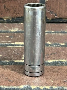 S-K Tool Part # 40822 11/16 Deep Socket 1/2 Drive 12 Point Made In USA - Bild 1 von 6