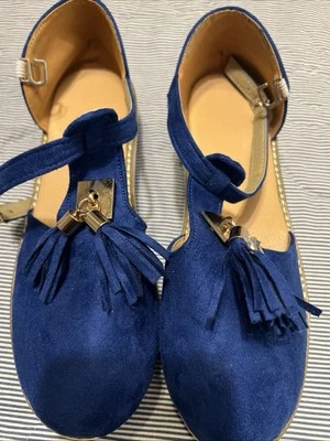 Blue Comfy Women’s Sandals - Image 1 of 4