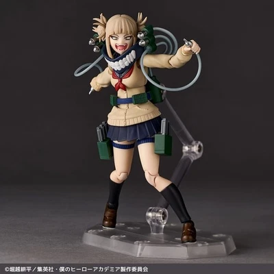 Figura de acción Revoltech Himiko Toga My Hero Academia Kaiyodo 6 pulgadas - Imagen 1 de 4