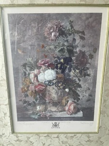 A Flower Piece 1781 By Jan Van Huysum Pinx - Richard Earlom - J. Boydell Excudit - Picture 1 of 9