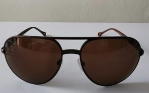 Ermenegildo Zegna Bronze SUNGLASSES SZ3201M K05P Polarized lenses Retired No cas - Picture 1 of 9